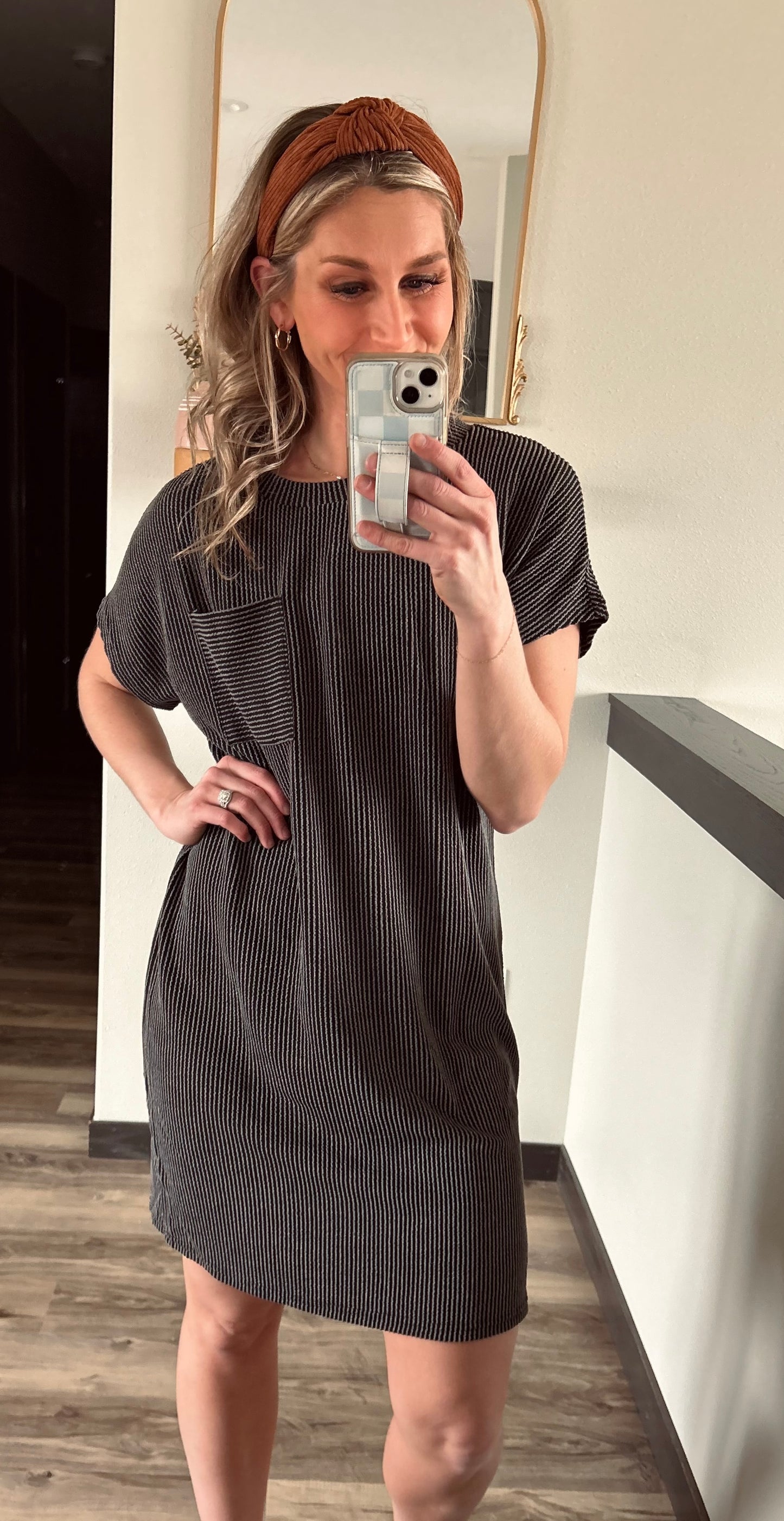 True Comfort T-Shirt Dress (Grey)