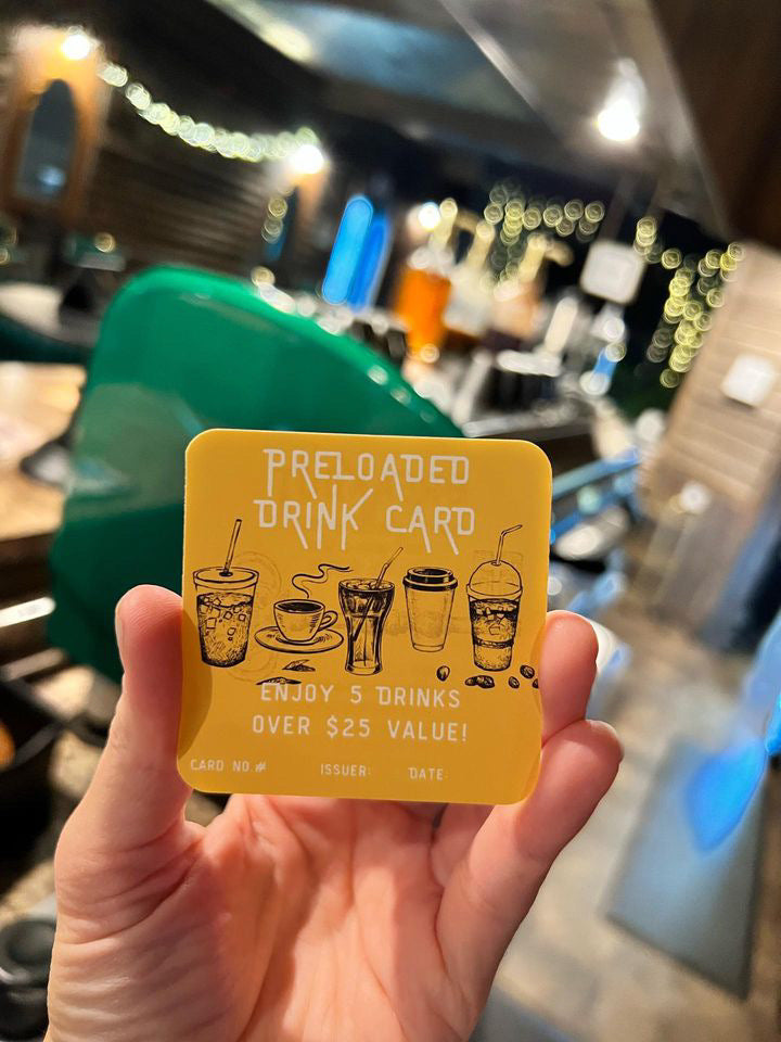 Breakout Coffee House Preloaded Drink Card