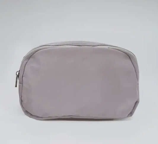 Cross Body Belt Bag (Light Grey)